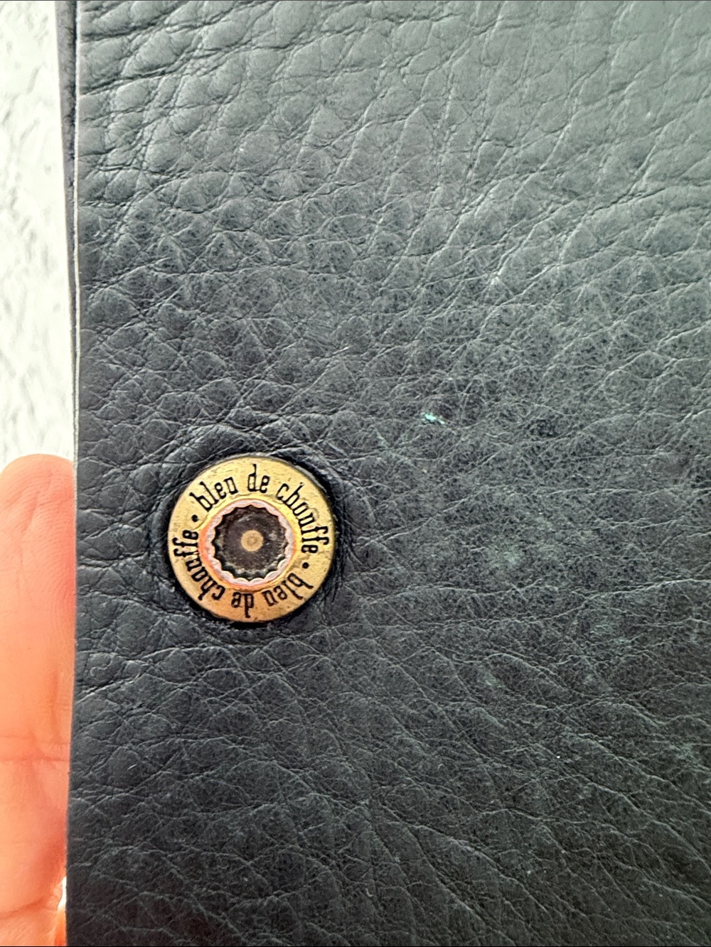 Bleu de Chauffe Grisbi Wallet In Peacock Green - Picture 2 of 9